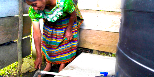 Cosechadoras de Agua de Lluvia en Guatemala.
