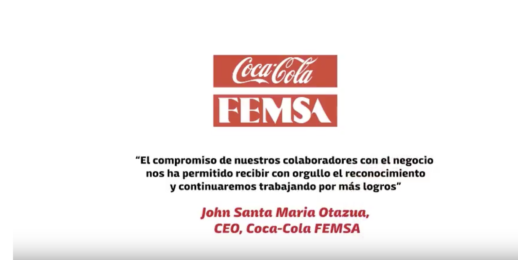 Coca-Cola FEMSA en el Índice Dow Jones de Sostenibilidad en Mercados Emergentes.